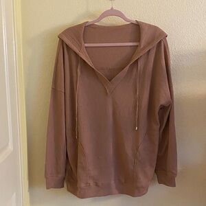 NWOT Women's V-Neck Sweater in Tan, Size L